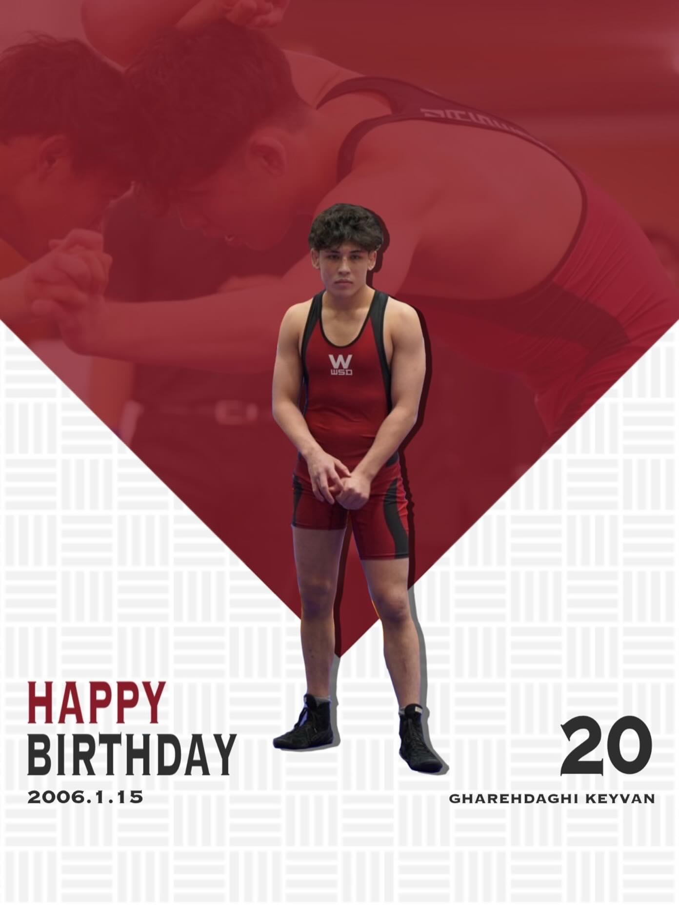 《HAPPY BIRTHDAY🎂》
本日1/15は、ガレダギ敬一の20歳の誕生日です🎉
☆学年・学部
スポーツ科学部・2年
☆出身高校
帝京高等学校
☆身長
184.3cm
☆最後に一言
「聖飢魔II」
お誕生日おめでとうございます🎉
#waseda #wasedauniversity #wrestling #happybirthday #20